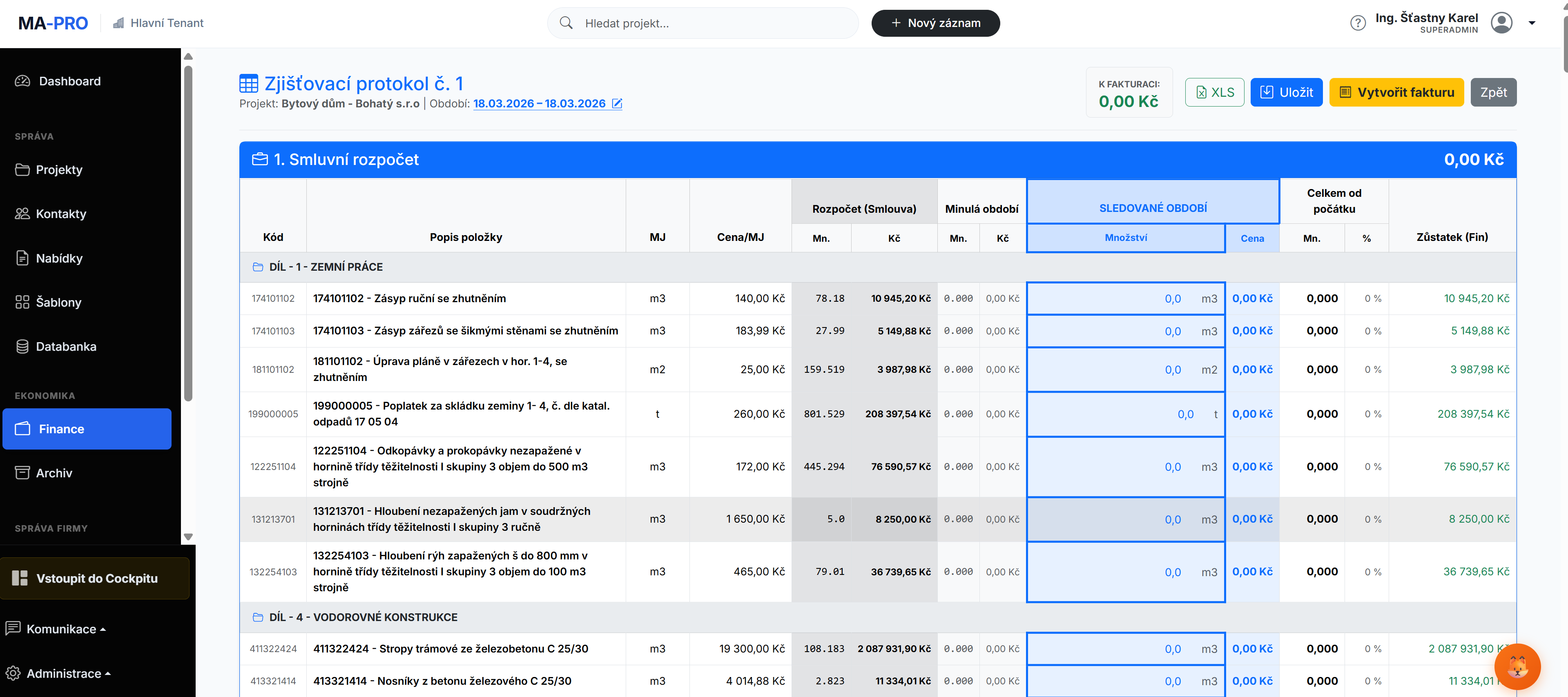 Klientský portál MA-PRO – Magic Link a schvalování VCP